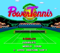 Power Tennis box art