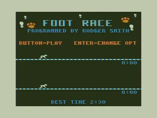 Footrace box art