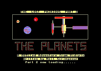 Lost Phirious, The - The Planets box art