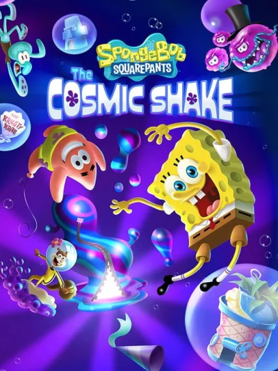 SpongeBob SquarePants: The Cosmic Shake box art