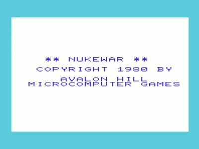 Nukewar box art