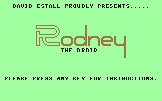Rodney the Droid box art