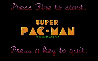 Super Pac Man box art