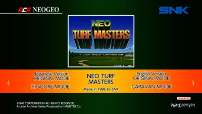 Aca Neogeo Neo Turf Masters box art