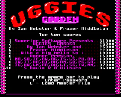 Uggie's Garden box art