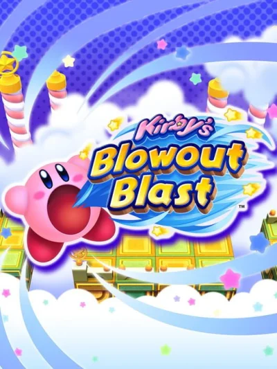 Kirby's Blowout Blast box art