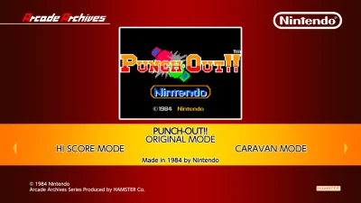 Arcade Archives Punch-out!! box art