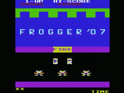 Frogger '07 box art