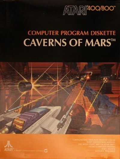 Caverns of Mars box art