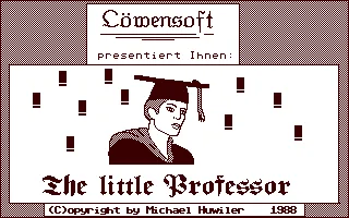 The Little Professor box art