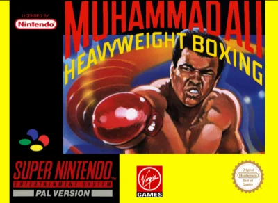 Muhammad Ali Heavyweight Boxing box art