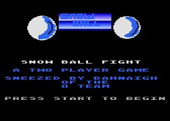 Snow Ball Fight box art