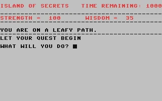Island Of Secrets box art