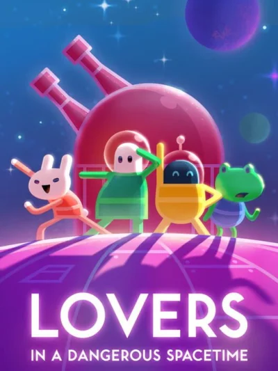 Lovers in a Dangerous Spacetime box art