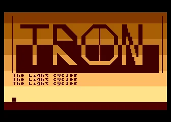 Tron - The Light Cycles box art
