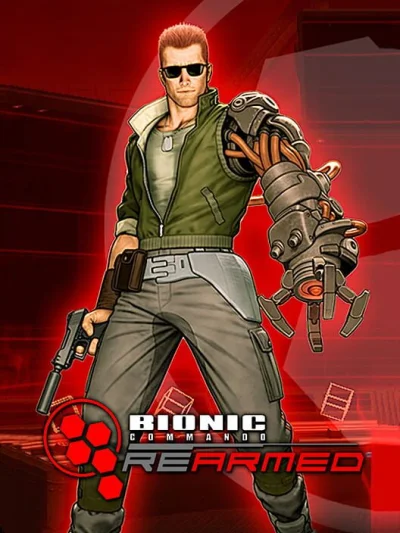 Bionic Commando Rearmed box art