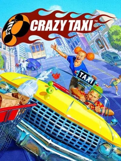 Crazy Taxi box art