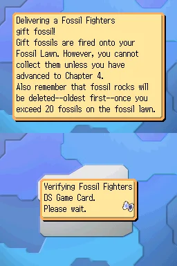 Fossil Fighters - Gift Fossil - Earth box art