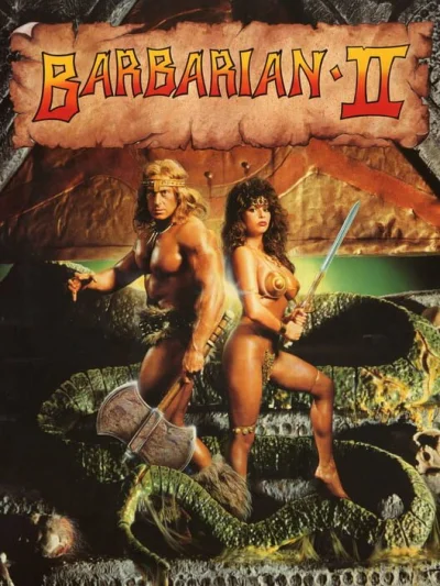 Barbarian II: The Dungeon of Drax box art