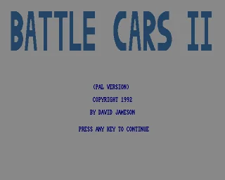 Battle Cars 2 box art