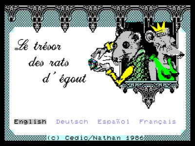 Trésor Des Rats D'egout, Le box art