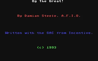 Og the Great box art