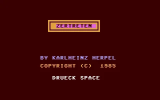 Zertreten box art
