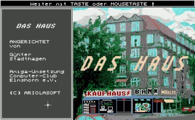 Haus, Das box art