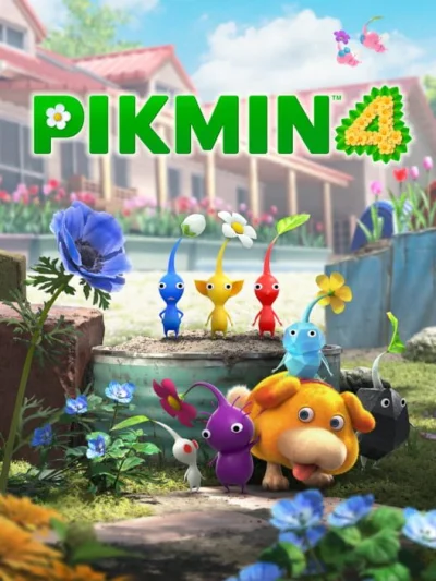 Pikmin 4 box art
