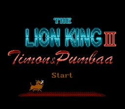 The Lion King III:  Timon & Pumbaa box art