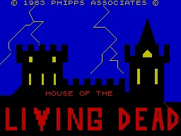 The House of the Living Dead box art