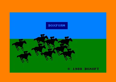 Racing Boxform box art