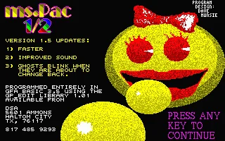 Ms.Pac box art