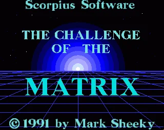 The Challenge of the Matrix box art