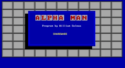 Alpha Man box art