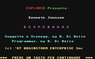 Kenneth Johnson : Desperados box art