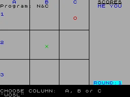 Noughts and Crosses box art