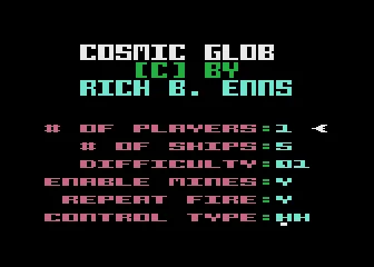 Cosmic Glob box art
