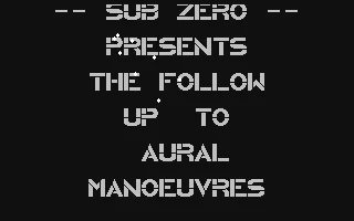 Aural Manoeuvres II box art