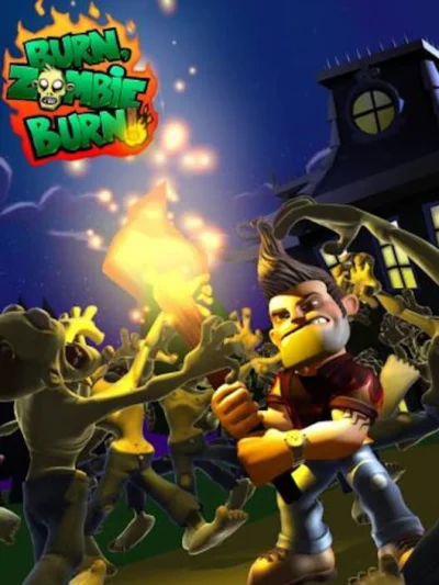 Burn Zombie Burn! - Alt box art