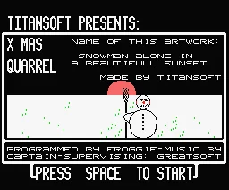 X Mas Quarrel box art