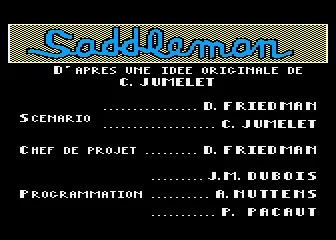 Saddleman box art