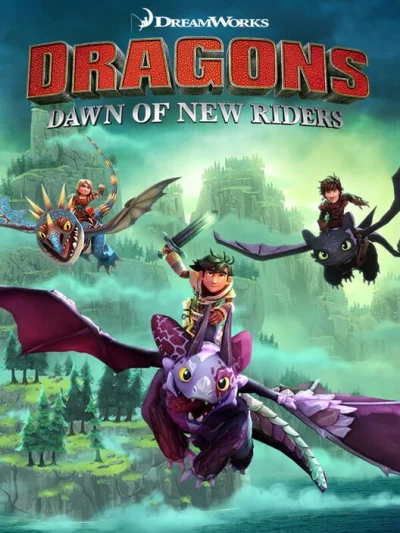 DreamWorks Dragons: Dawn of New Riders box art