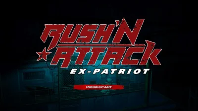 Rush'n Attack - Ex-patriot box art