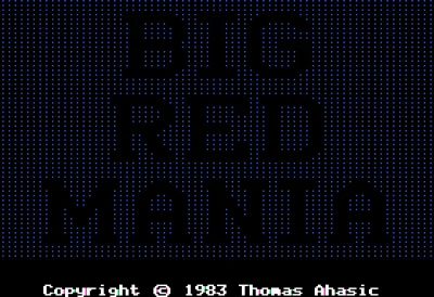 Big Red Mania box art