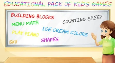 Educational Pack of Kids Games box art