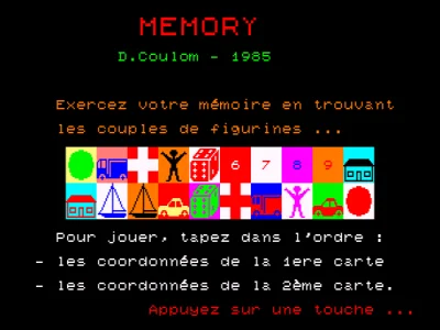 Mémory box art