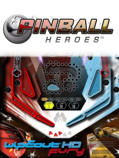 Pinball Heroes - WipEout HD Fury box art