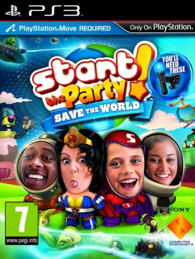 Start the Party! - Save the World box art