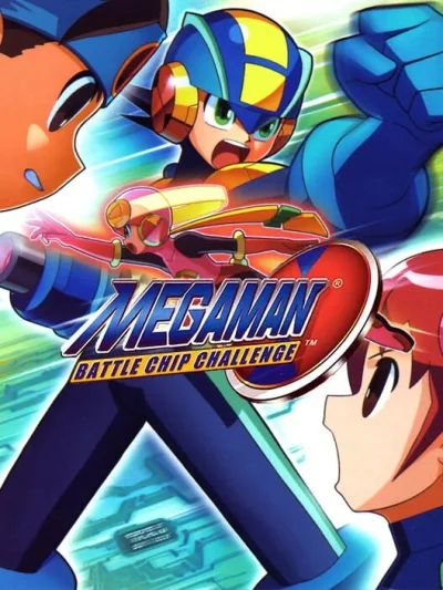 Mega Man Battle Chip Challenge box art